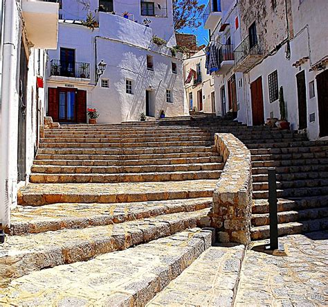 "Ibiza Old Town" by Fara | Redbubble