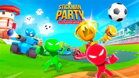 Stickman Party Android Gameplay [1080p/60fps] - YouTube