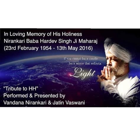 Tribute To His Holiness Baba Hardev Singh Ji Maharaj (feat. Vandana Nirankari) Songs Download ...