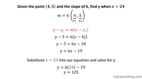 Point Slope Form (Simply Explained w/ 17 Examples!)