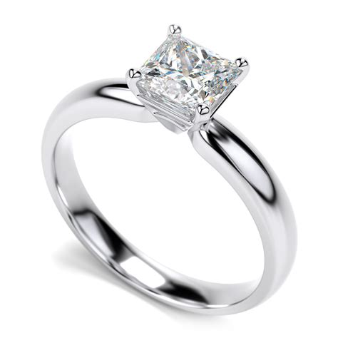 Princess Cut Solitaire Engagement Rings | www.pixshark.com - Images Galleries With A Bite!