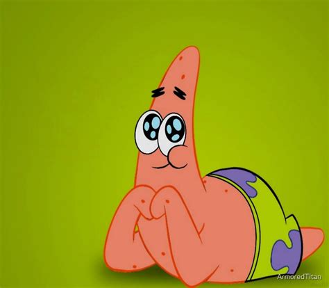 "Cute Patrick Star" by ArmoredTitan | Redbubble