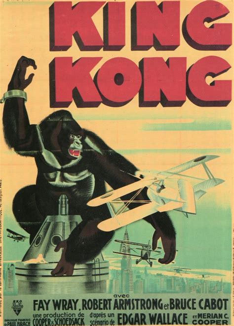 King Kong Movie Poster [Rene Peron, 1933] - THE CYNEPHILE