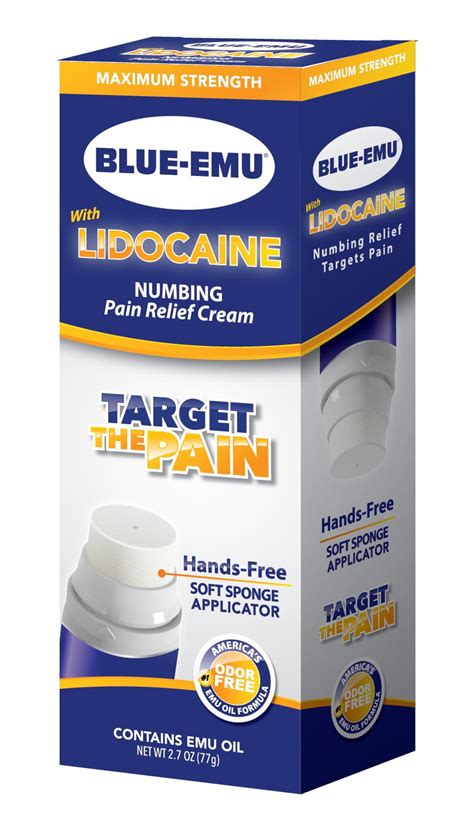 Lidocaine Pain Relief Cream, 2.7 Oz - Walmart.com