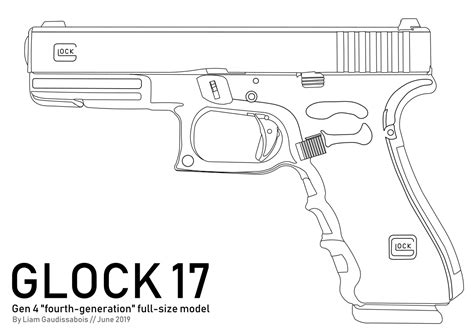 Glock-17 Gen 4 Full-size by stabilart on DeviantArt