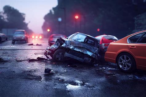 Car accident, collision on the road, render 3D 11093762 Stock Photo at Vecteezy