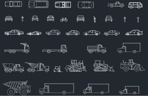 Vehicles CAD Blocks | | Free CAD Block Symbols And CAD Drawing