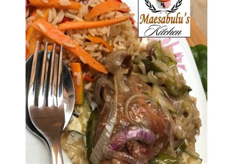 Vegetable rice and white chicken stew Recipe by Maisabulu’s kitchen - Cookpad