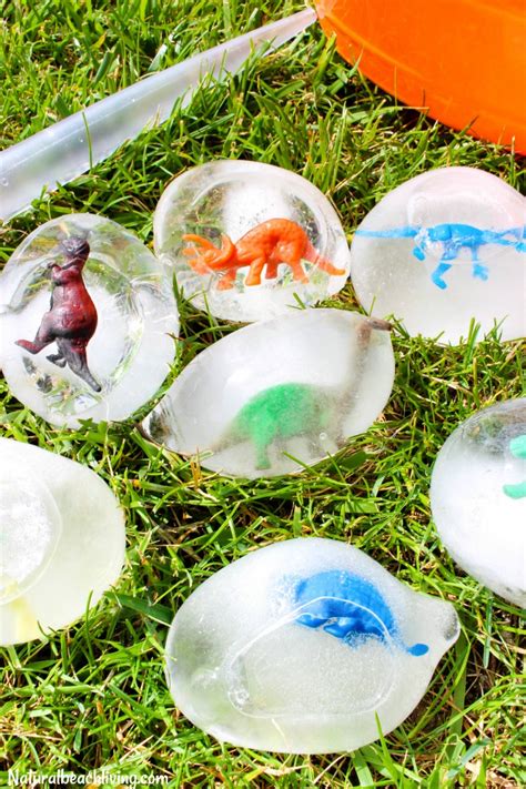 How to Make Frozen Dinosaur Eggs Kids Love - Natural Beach Living