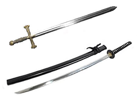 Difference between Kight's Swords and Samurai's Swords (Katana) | OrientalSouls.com