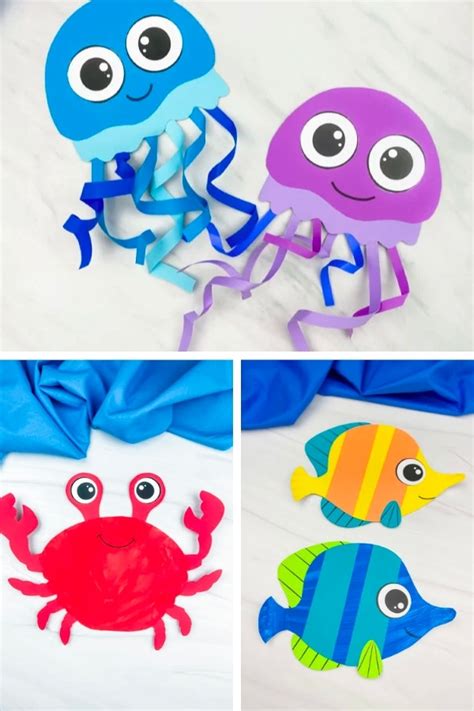 Preschool Ocean Animal Crafts