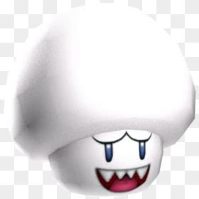 Super Mario Galaxy Boo Mushroom, HD Png Download - vhv