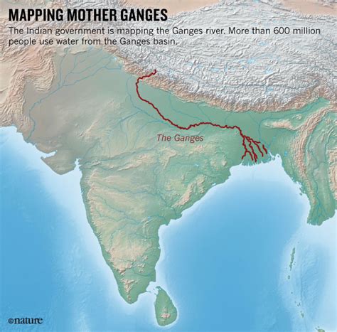 Where Is The Ganges River Located On A World Map