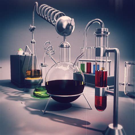 Chemistry Equipment 3D Model .max .obj .fbx .lwo .lw .lws .ma .mb - CGTrader.com