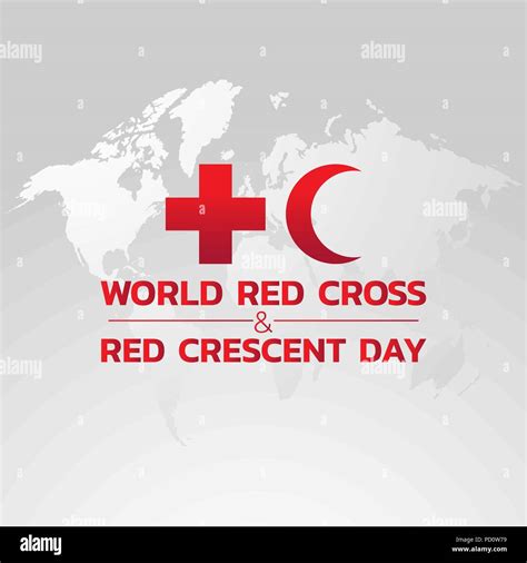 World Red Cross and Red Crescent Day logo icon design, vector illustration Stock Vector Image ...