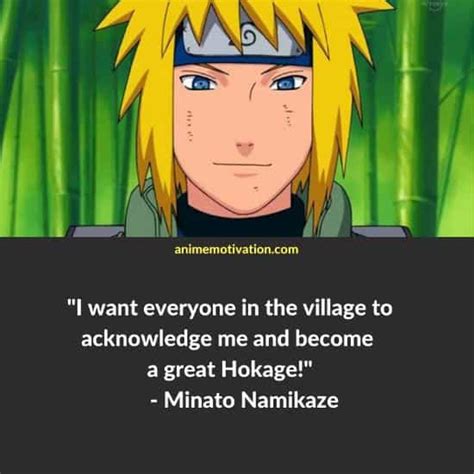 A Collection Of The Best Minato Namikaze Quotes for Naruto Fans!