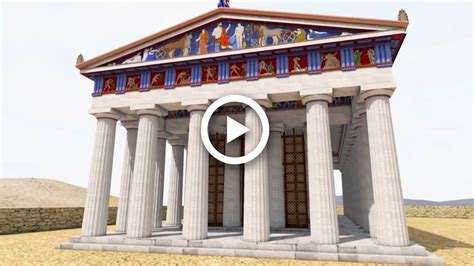 Video: The Temple of Hephaestus - 3D - Ancient Athens 3D