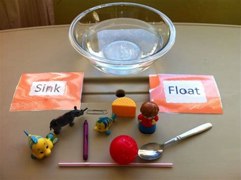 Simple yet fun sink or float activity for kids. | Science for kids ...