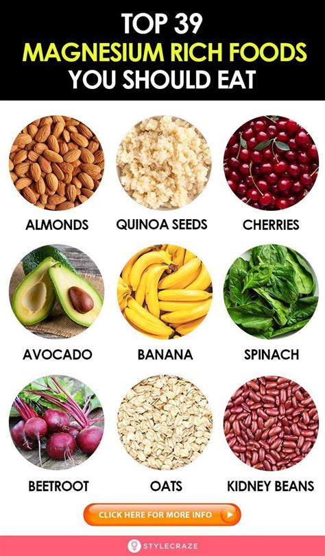 Magnesium Rich Foods List Printable | Porn Sex Picture