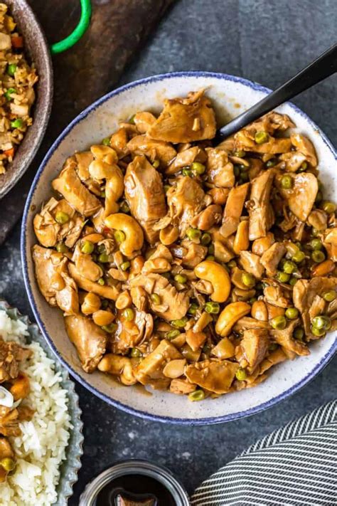 Homemade Cashew Chicken Recipe - Easy Chicken Recipes (VIDEO!!)