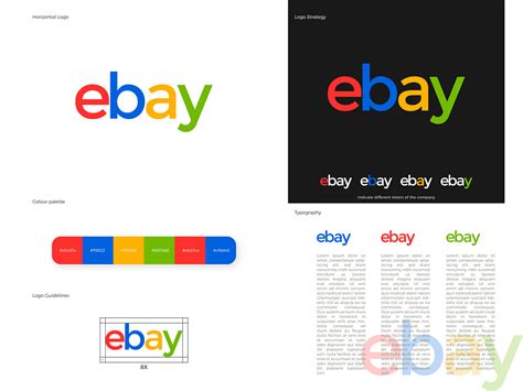 Ebay Logo Redesign designs, themes, templates and downloadable graphic elements on Dribbble