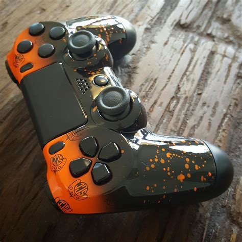 PS4 controller with custom ScC design and Shock buttons! | Ps4 games, Ps4 controller custom, Ps4 ...