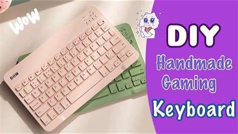 DIY Computer Keyboard / How to make Keyboard with paper / School Projects / Paper Craft Idea