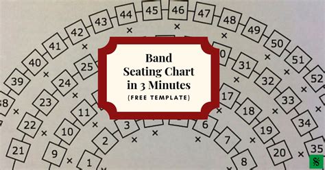 Band Seating Chart in 3 Minutes (Free Template) - Band Directors Talk Shop