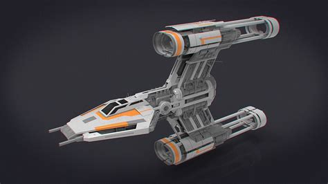 Y-Wing Redesign Version 2, Andrew Hodgson | Star wars alternate ...