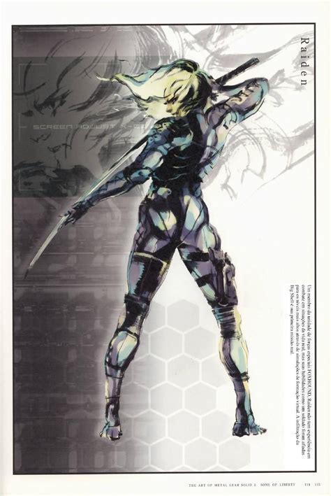 Metal Gear Solid 2 Concept Art - Raiden Concept Art | Disegni