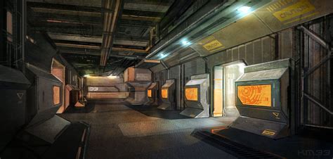 Inspired from Deus Ex in-game interior environment Sci Fi Room, Dad ...