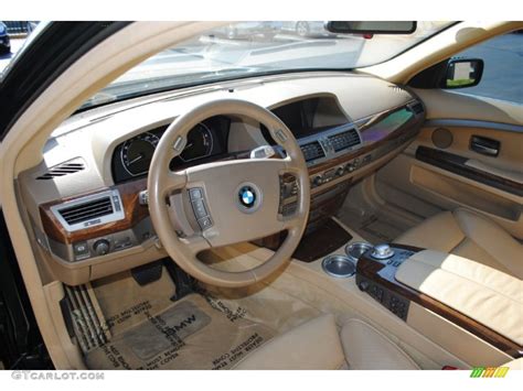 Dark Beige/Beige III Interior 2004 BMW 7 Series 745i Sedan Photo #72754620 | GTCarLot.com