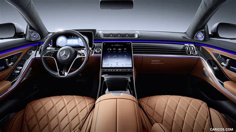 2021 Mercedes-Benz S-Class (Color: Leather Siena Brown) - Interior, Cockpit | HD Wallpaper #99 ...