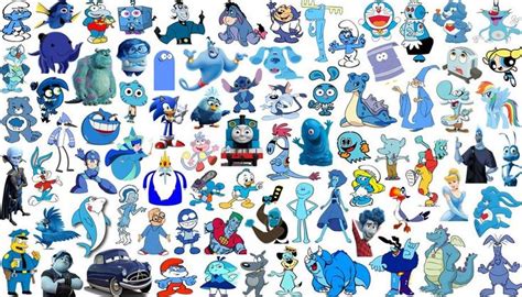 Click the Blue Cartoon Characters Quiz - By ddd62291 | Blue cartoon ...