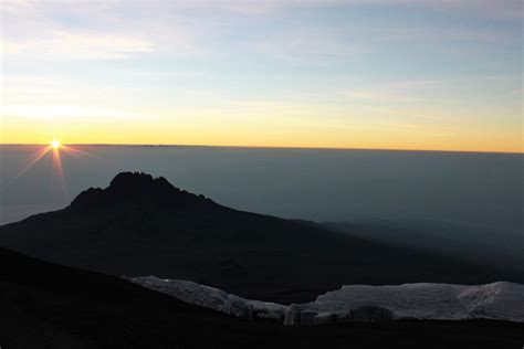 Kilimanjaro sunrise glacier - RoarLoud