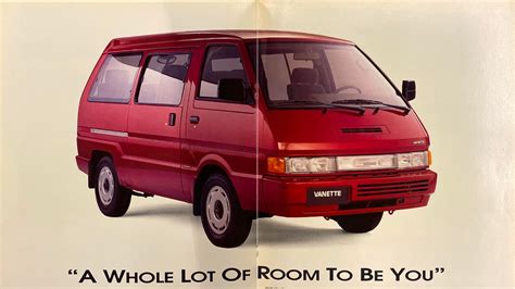 The Nissan Vanette once had an optional shower in the Philippines