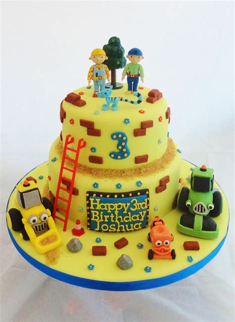 Bob the builder cake | Bob The Builder Cake | Pinterest | Bobs, Cake and Birthday cakes