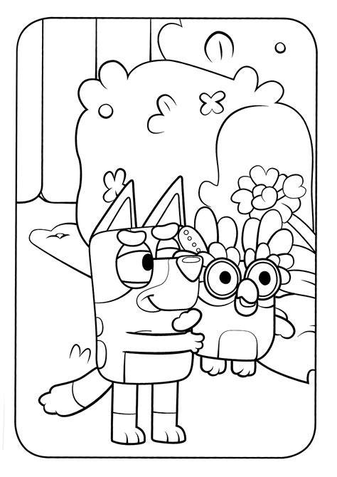 Bluey, coloring pages | Coloriage, Dessin, Enfant