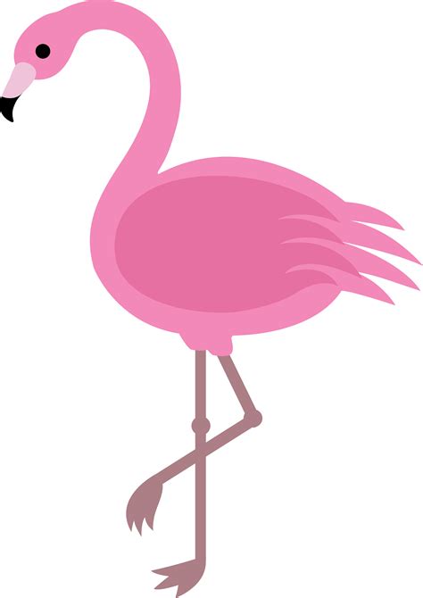 Pink Flamingo Clip Art - Free Clip Art