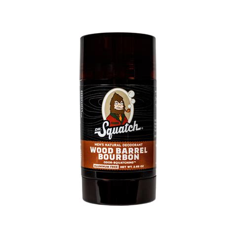 Dr. Squatch Wood Barrel Bourbon Deodorant - Shop Deodorant & Antiperspirant at H-E-B