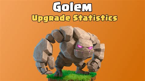 Golem: Max Levels and Upgrade Cost - ClashDaddy