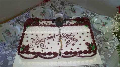 Amish wedding cake