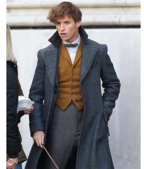 Fantastic Beasts Newt Scamander Costume Suit | LJB | Newt scamander coat, Eddie redmayne ...