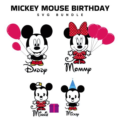 Mickey Minnie Mouse Birthday