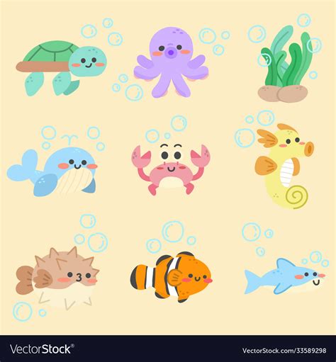 Cute Real Sea Animals