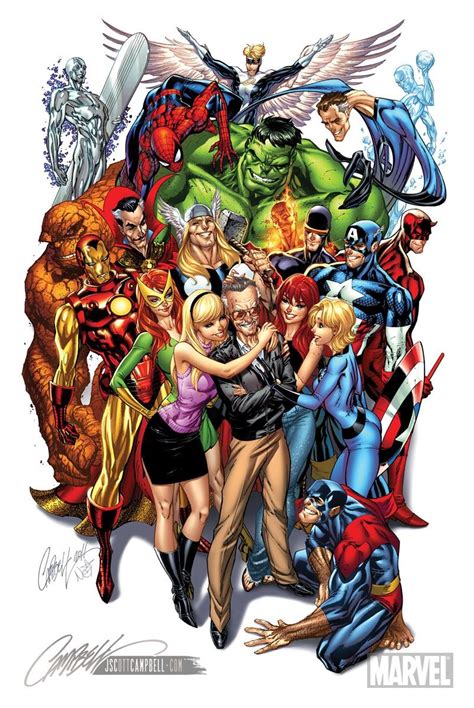 Stan Lee Marvel Lithograph - Comic Art Community GALLERY OF COMIC ART