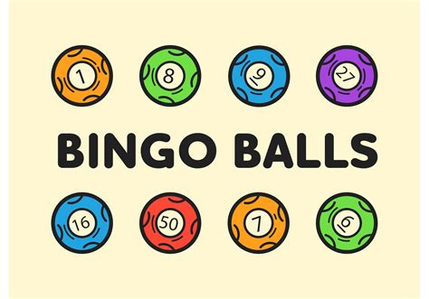 Bingo Balls Editable Vector Icons - Download Free Vector Art, Stock ...