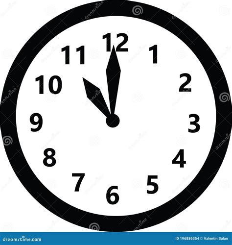 Eleven O Clock Stock Illustrations – 52 Eleven O Clock Stock Illustrations, Vectors & Clipart ...