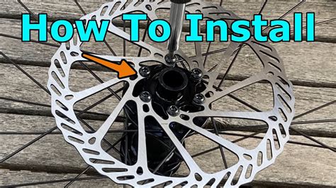 How To Install Disc Brake Rotors on Your Mountain Bike - YouTube