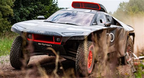 Audi RS Q e-tron Revealed For The Dakar Rally, Features Electrified Powertrain With 671 HP ...